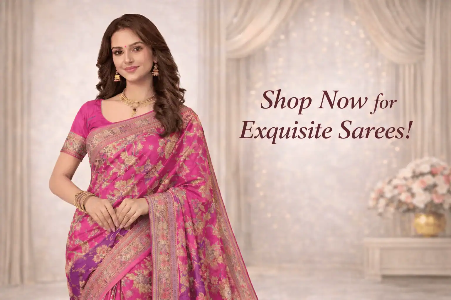 Sarees and Bed Covers Online in India - Exclusive Collection at Showstopper